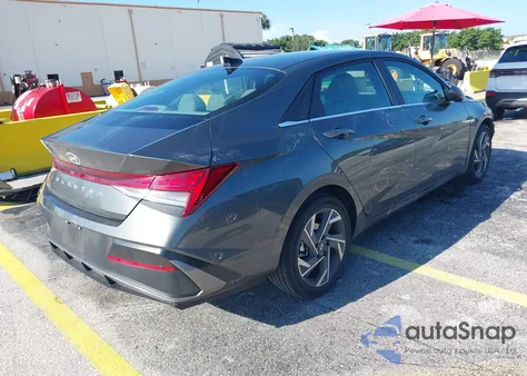 2025 Hyundai Elantra Sel Convenience z USA, uszkodzony, nr VIN KMHLS4DG0SU906579